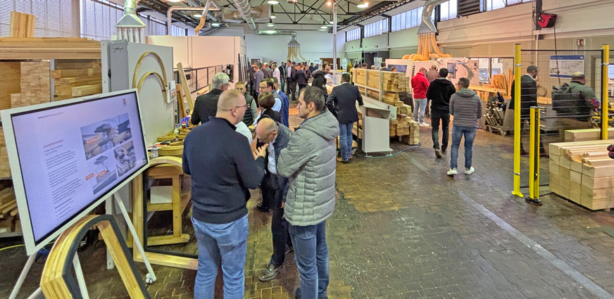 Viele internationale Besucher sind zum CNC-Forum von Weinig gekommen.