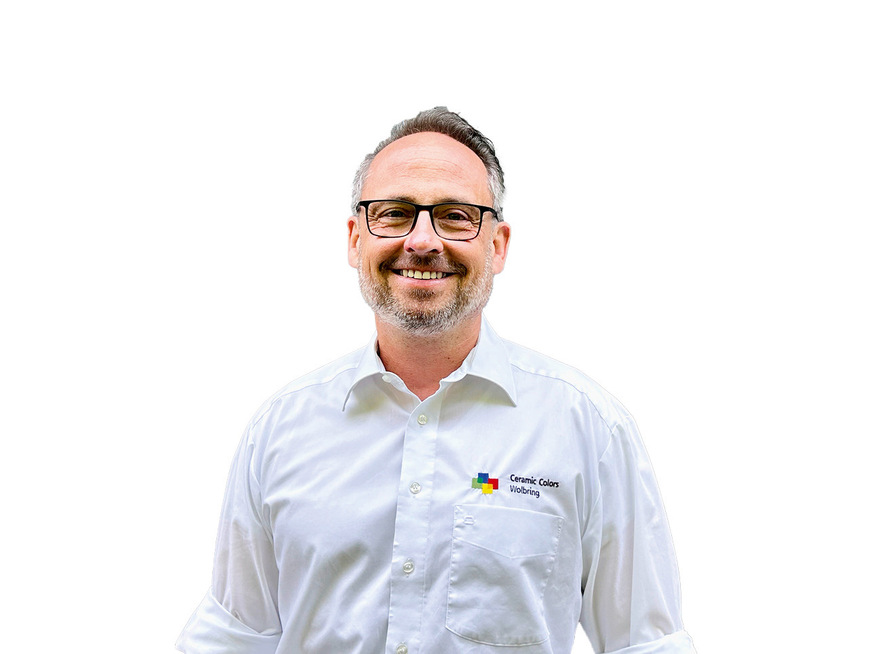 Holger Geisler, Geschäftsführer von Ceramic Colors Wolbring