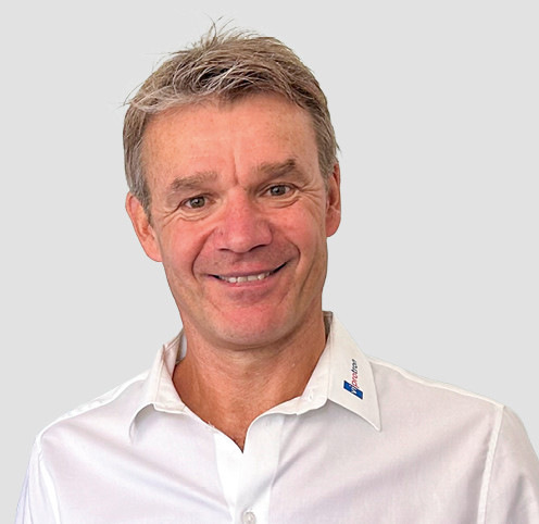 Viprotron-CEO Kai Vogel freut sich über den Auftragsrekord nach der Messe.