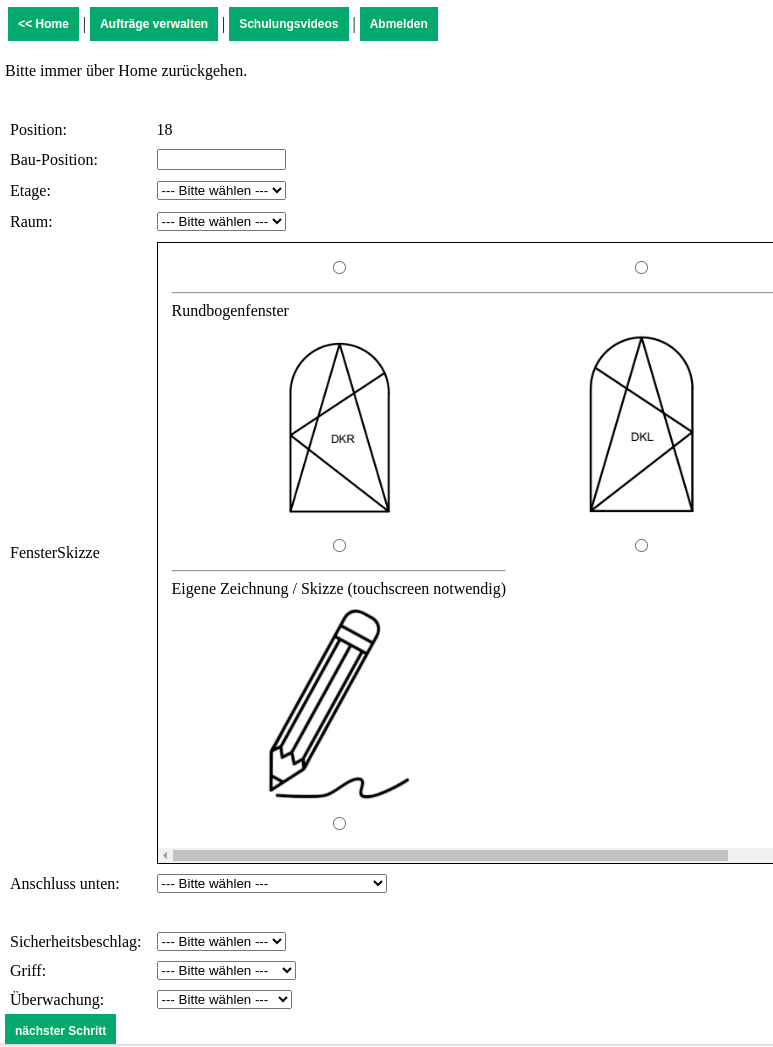 Erfassen Sie alle relevanten Maße und Fakten direkt vor Ort mit einem Laserdistanzmessgerät und einem mobilen Gerät.