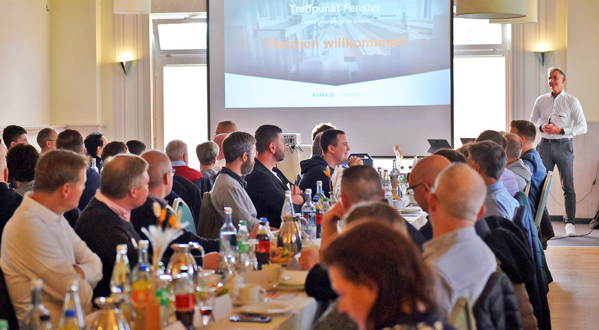 Großes Interesse. Torsten Schrader durfte doppelt so viele Klaes-Kunden begrüßen, wie ursprünglich geplant.