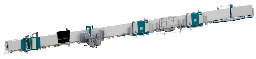 Die ISO-Linie ist mit zwei unabhängigen Zusammenbau-Automaten ausgestattet, um ISO-Einheiten schnell und effizient zu produzieren.