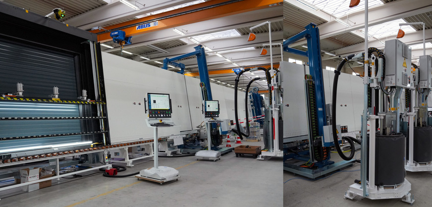 Die neue Glaston Dünnglas-Fertigungslinie