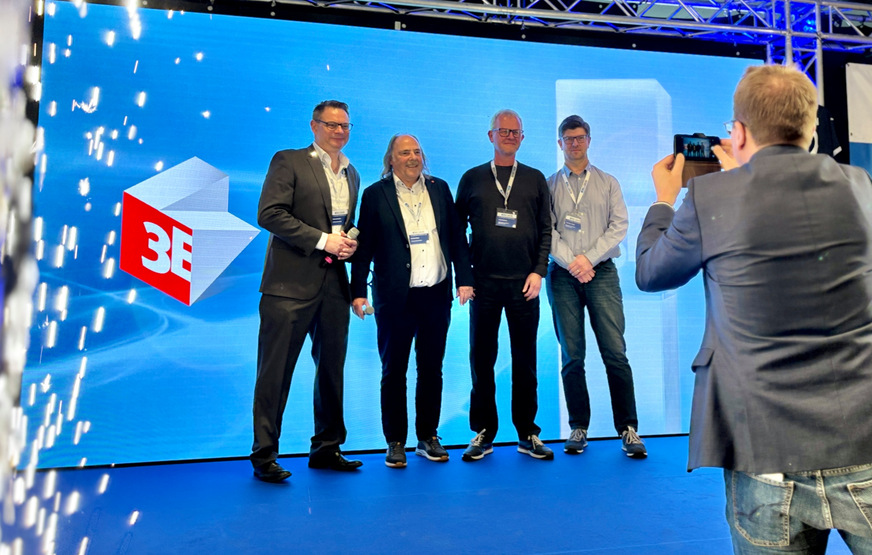 Preisverleihung des Go Future Award, der von der 3E ausgelobt wurde.