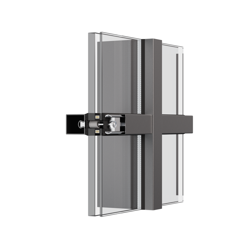 Das Pfosten-Riegel-System forster thermfix vario mit Einbruchhemmung RC4