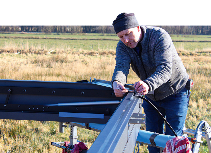 Fachhändler können sich auf TS Aluminium verlassen – das fängt beim Aufmaß an und hat einen Schwerpunkt bei der Montagehilfe beim ersten Bau.