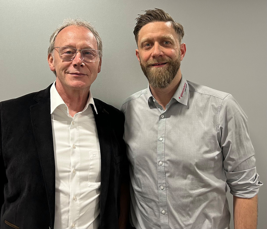SGIC Geschäftsführer Guido Plum&nbsp;(l.) und Vertriebsleiter Thomas Weller schauen zuversichtlich nach vorne.