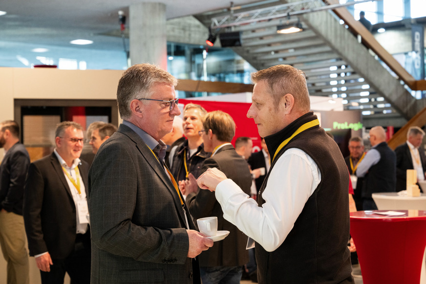 Einblick in die Fachausstellung mit rund 40 Ausstellern.
