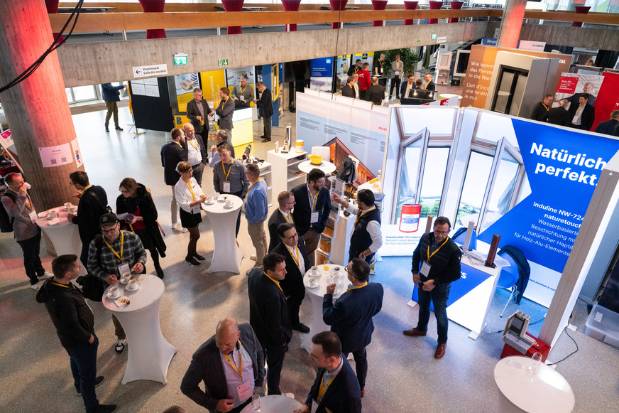 Einblick in die Fachausstellung mit rund 40 Ausstellern.