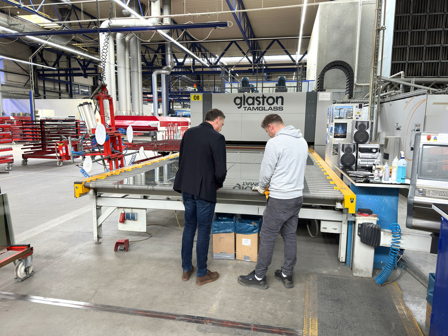 Ein Blick in die Produktion