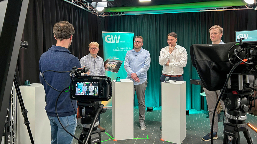 Der letzte Feinschliff bei der Vorbereitung im Studio