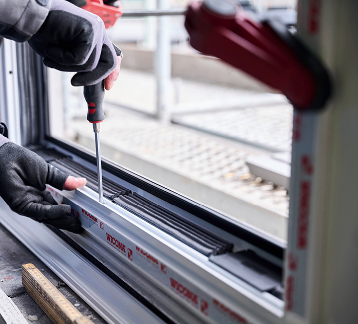 Die neuen Fensterflügel sind optimal auf die im Bestand vorhandene Rahmenkonstruktion abgestimmt.