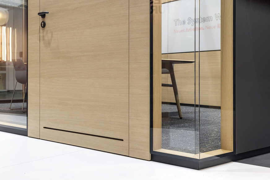 Die fecotür Air erreicht eine Schalldämmung von Rw,P 37 dB bei einem Luftvolumenstrom von 180 m³/h.