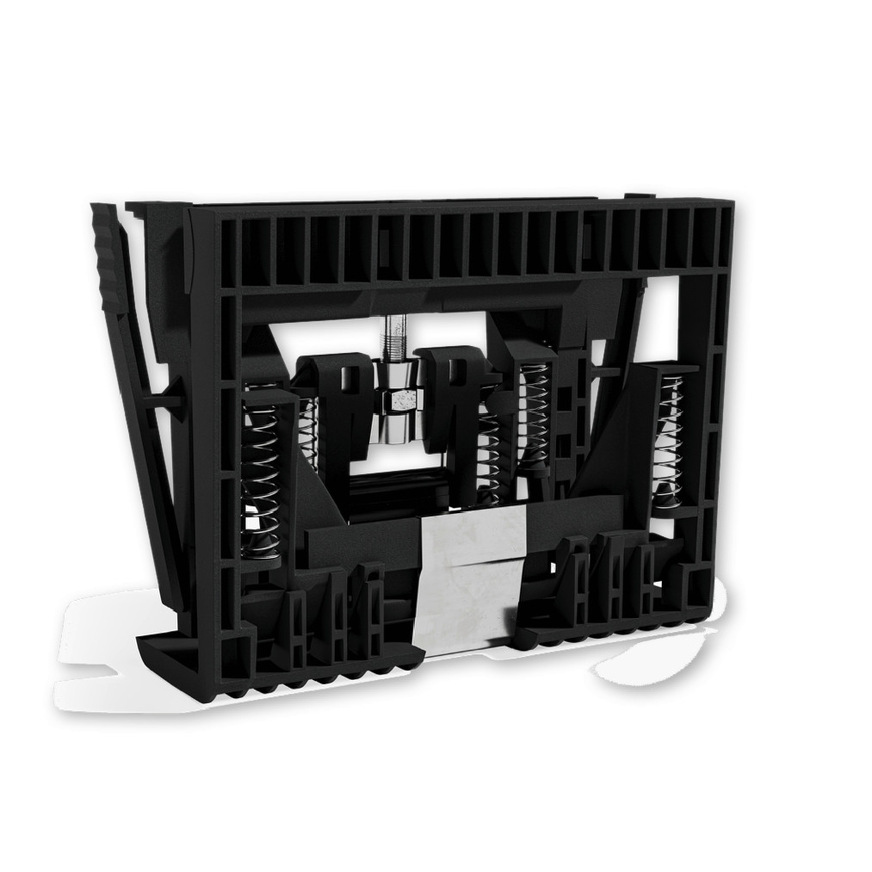 Mit dem neuen Turboflex ­lassen sich Glasgeländer ­doppelt so schnell montieren.