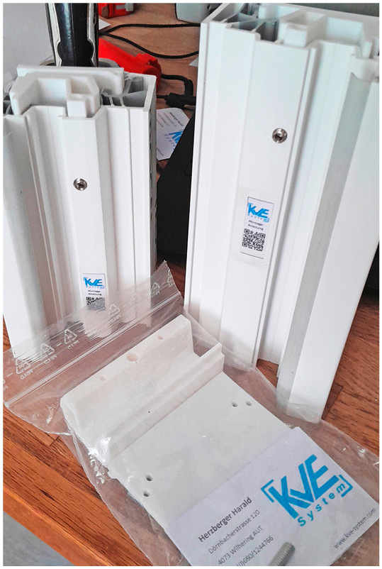 Foto einer Kunststoff-­Fenstersystemlösung