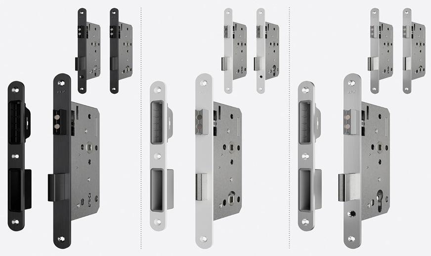 Das KFV Magnetschloss 116 für stumpf einschlagende Türen