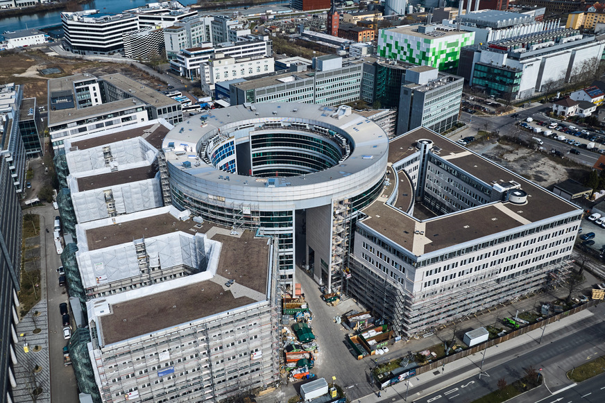 Das Omega Haus in Offenbach wird aktuell revitalisiert