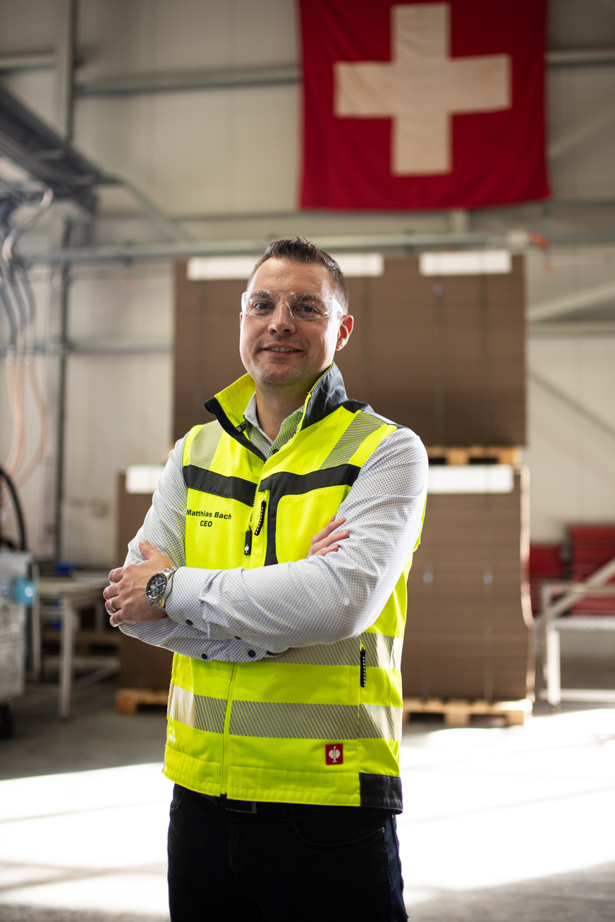 Swisspacer CEO Matthias Bach