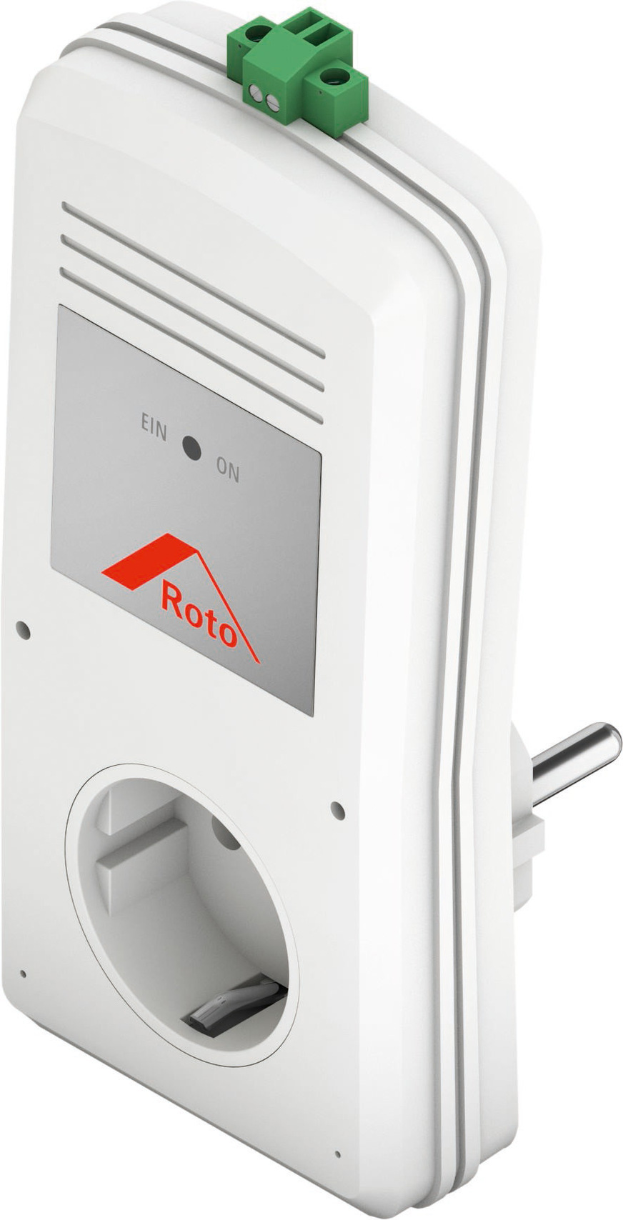 Die Dunstabzugshaubensteuerung „Roto E-Tec Control | DAS“ verhindert gemeinsam mit einem Kontaktelement am Fenster, dass Räumen in einer Wohnung mit Gasetagenheizung oder Kamin bei geschlossenem Fenster zu viel Sauerstoff entzogen wird. Sind alle Fenster geschlossen, unterbricht sie die Stromzufuhr für die Dunstabzugshaube automatisch.