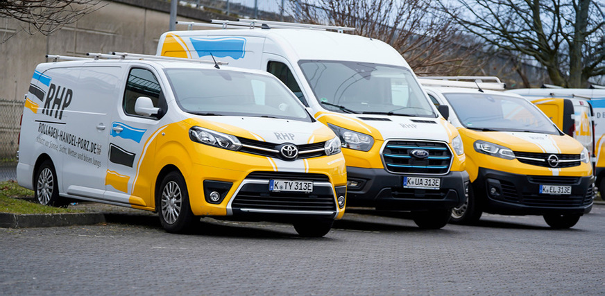 Andre Urban hat schon seit 2015 mit der E-Mobilität gestartet, und hat auch seine Montagefahrzeuge mit verschiedenen Fabrikaten nach und nach ausgetauscht.