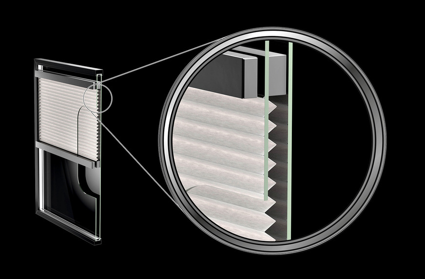 Hygiene-Sonnenschutz für sensible Bereiche: Einfach zu reinigen, einfach zu desinfizieren und ­ohne&nbsp;Rückzugsorte für Keime und Allergene.