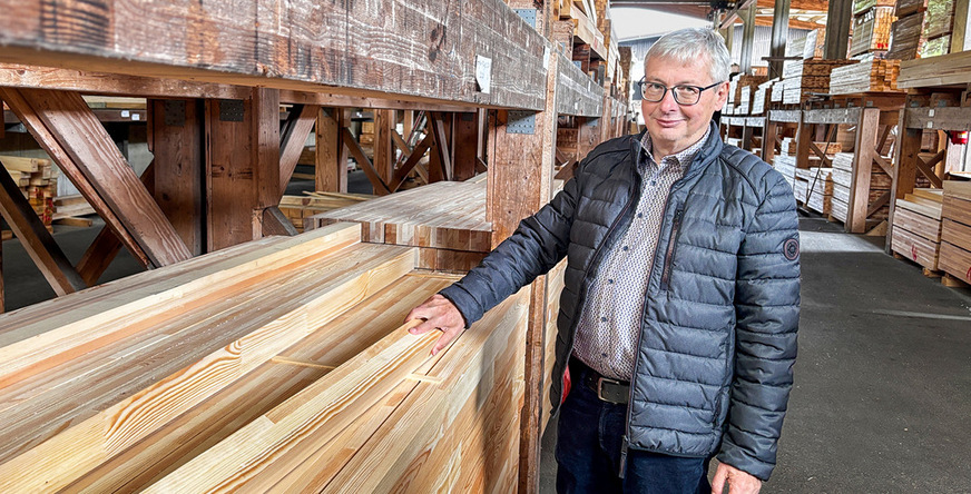 Holzhändler mit Herz und Leidenschaft: Dieter Paganini