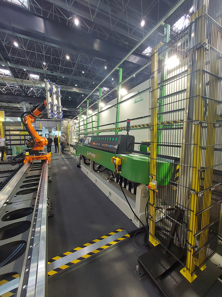 Seit Jahren setzt Lattuada schon auf die Zusammenarbeit mit Knittel-Robotern