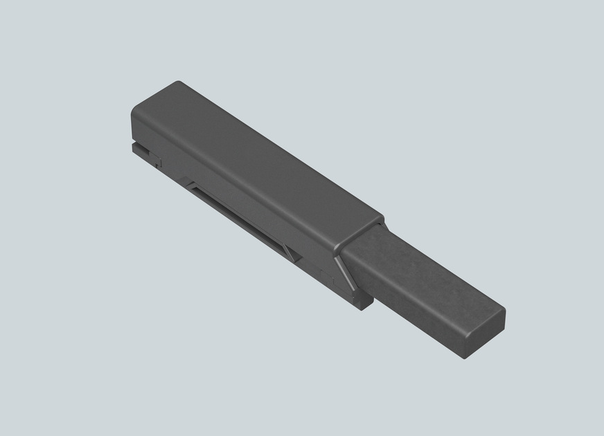 Die neue SOFT STOP Funktion sorgt für Bedienkomfort. Angepasst an die Bediengeschwindigkeit bremst der Flügel vor der Endstellung ab. Das Öffnen erfolgt ohne zusätzlichen Kraftaufwand.