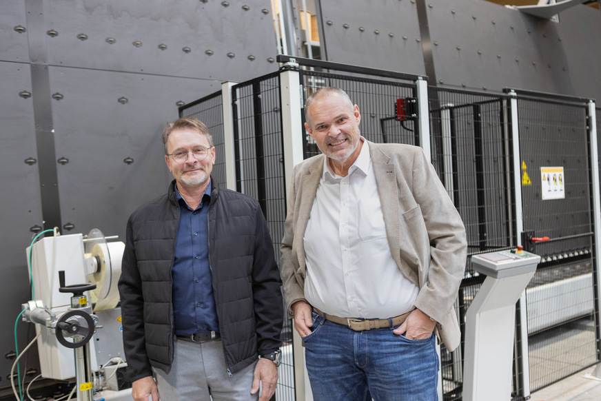 Helmut Radl (l.) und Helmut Felbermayer
