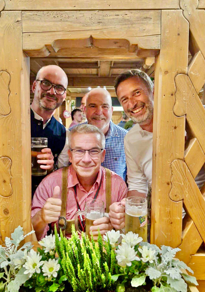 Schnappschuss vom bayrischen Festabend.