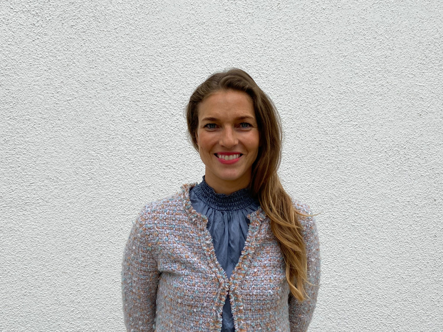 Barbara Bosse, die Inhaberin und Geschäftsführerin von Glas Natter