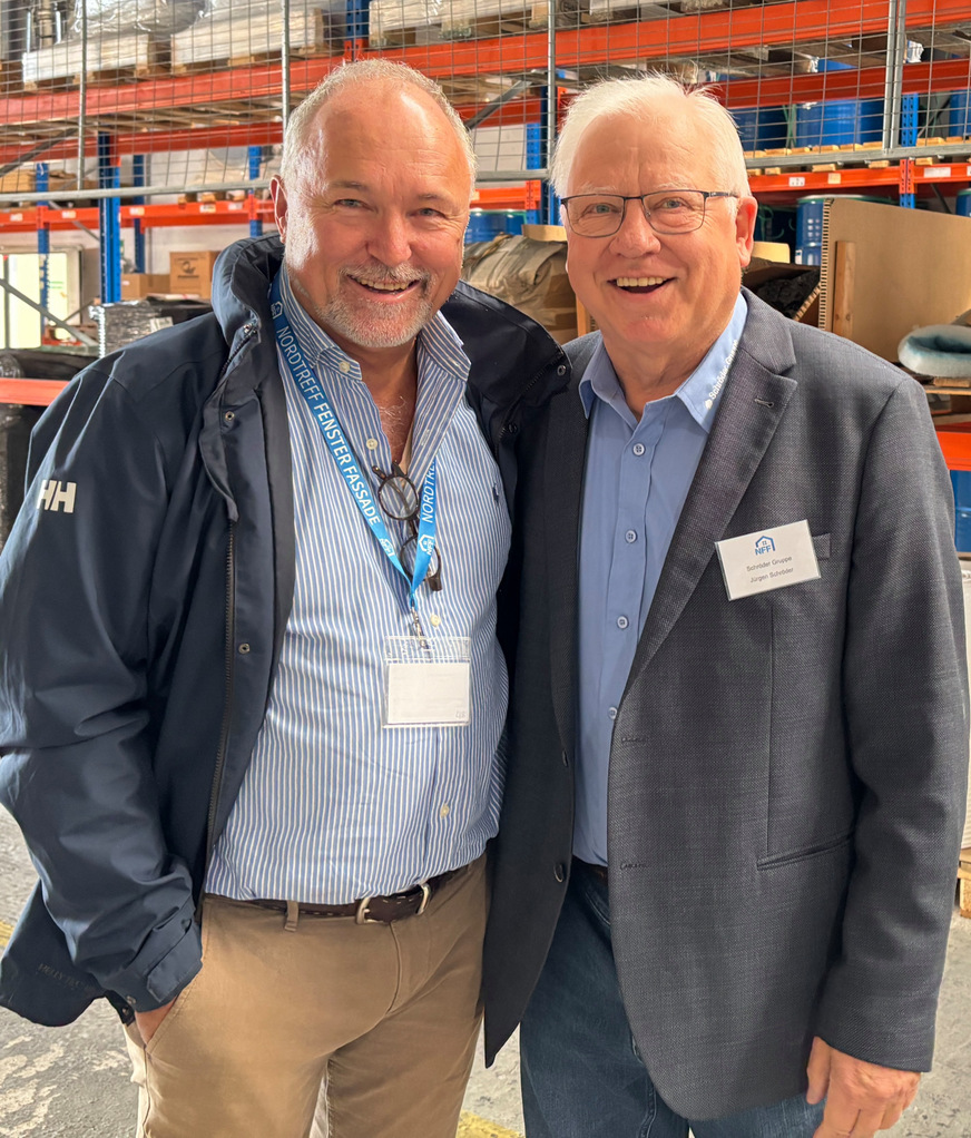 Netzwerken unter Freunden: Jan Sehlmann trifft auf Jürgen Schröder