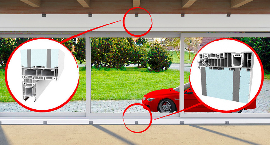 Effiziente Verarbeitung: In Längen von bis zu 7000 mm erhältlich, ­ermöglicht ProfileTec selbst bei großen Elementen einen Anschluss ohne Stoß. Das spart Zeit und Kosten.