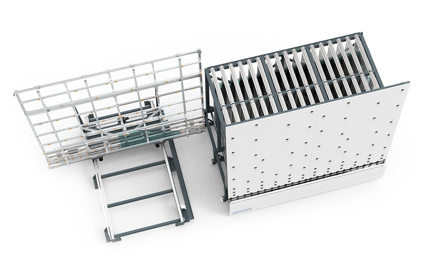 Die neue Speicher-Generation verarbeitet Glasscheiben bis 3750 × 2000 mm und bietet damit mehr Flexibilität bei den Formaten.