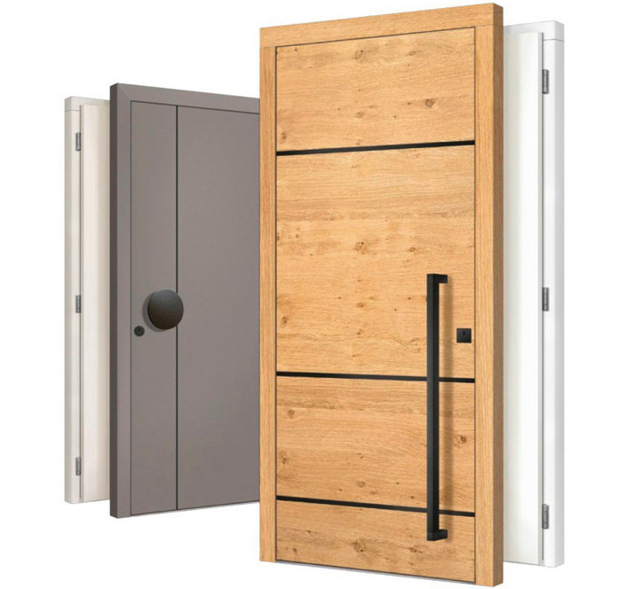 Die Haustüren-Kollektion UniqueLine: Sie verbindet klare, moderne Formensprache mit hochwertiger technischer Ausstattung.