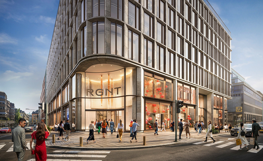 Das von Schmidt Hammer Lassen Architects entworfene RGNT gilt schon heute als neue Landmarke im Herzen Stockholms.