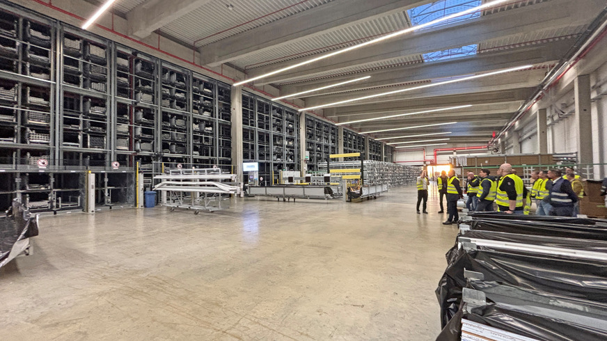 Werksführung bei Gealan am Produktionsstandort Tanna