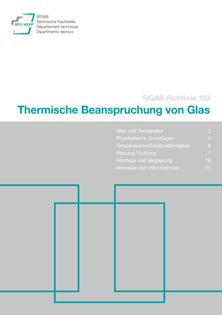 Die SIGAB‑Richtlinie 103 finden Interessierte auf der Website der „Technische Fachstelle SIGAB“.&nbsp;