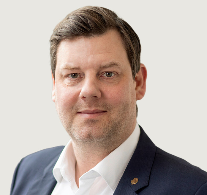 Sebastian Esswein, Mitglied der Geschäftsleitung der Messe Stuttgart