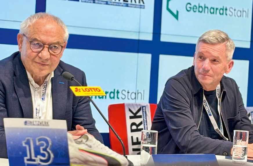 Gelungener Start mit der Stadionnacht mit Felix Magath in der Presse­konferenz.