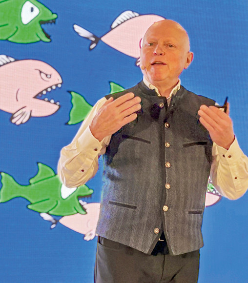 Dr. Marco Freiherr von Münchhausen über den inneren Schweinehund.