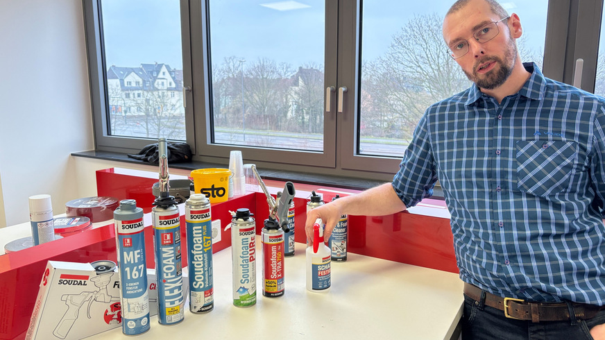 Alexander Kirch, Teamleiter Technik und Entwicklung bei Soudal