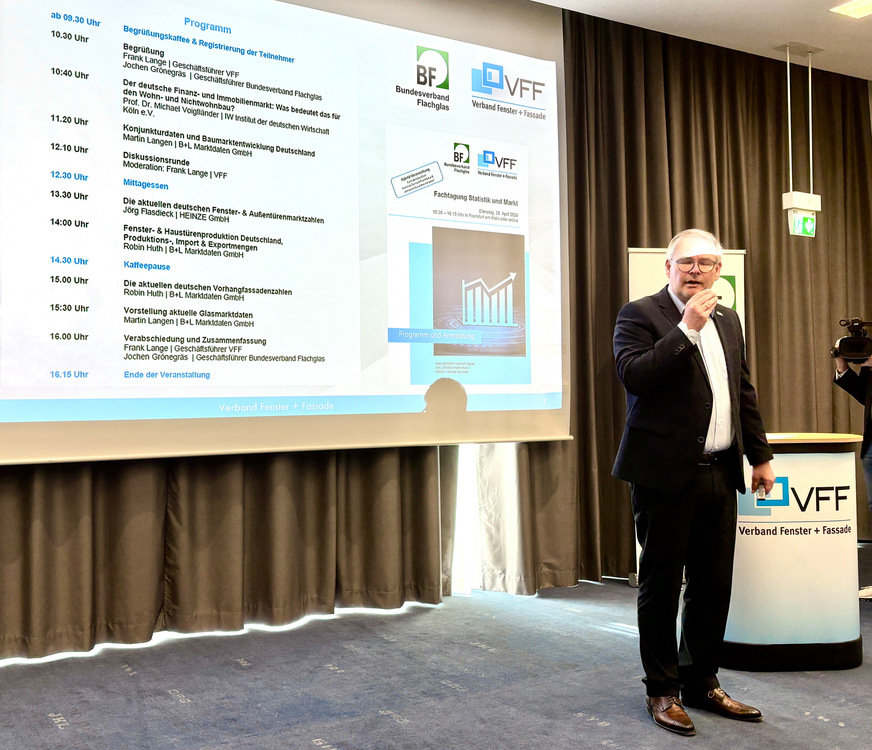 VFF-Geschäftsführer Frank Lange gibt seine Einschätzung zur Marktentwicklung.