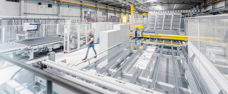 Ein Blick in die hochautomatisierte Produktion der Hero-Group