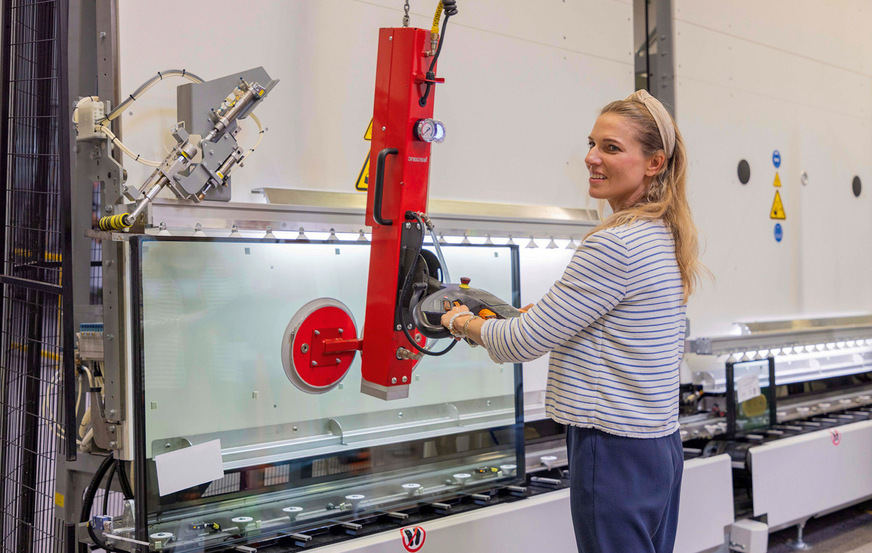 Barbara Bosse in der ISO-Produktion