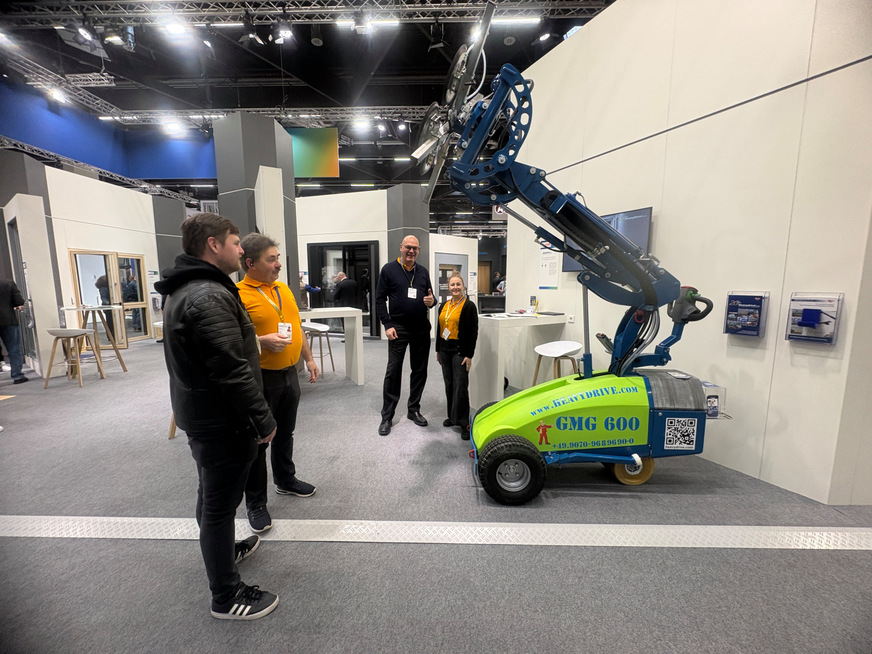 Das Heavydrive-Team auf der Fensterbau Frontale 2026