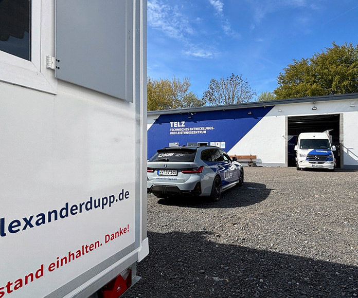 Ob mobil oder direkt im TELZ: Die Expertise von ­Alexander Dupp ist überall gefragt