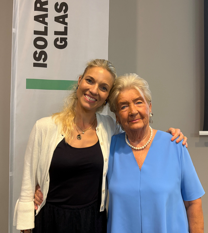 Barbara Bosse und Rosemarie Natter von Glas Natter