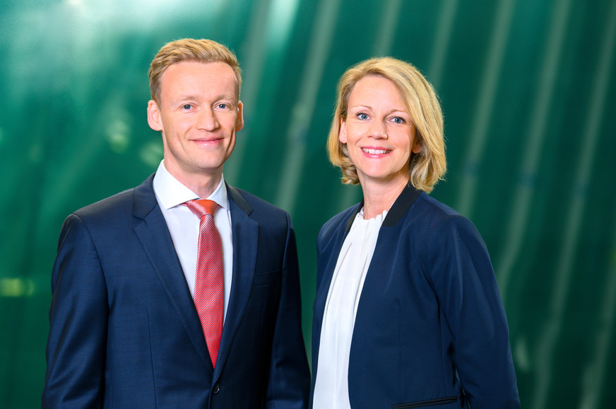 Heinz-Hermann Ross von Hero-Glas und&nbsp;Silvia Buck (Yachtglass)