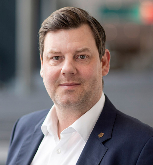 Sebastian Esswein, Mitglied der Geschäftsleitung der Messe Stuttgart, sieht die R+T Alliance als Netzwerk.
